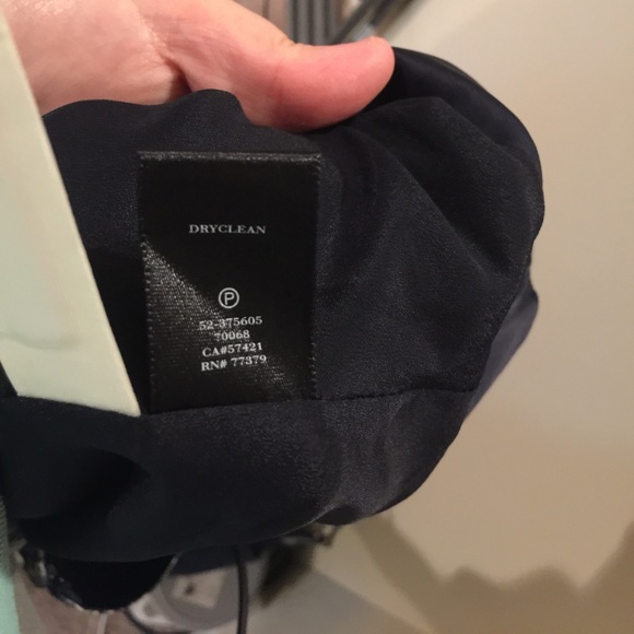 Navy Knee length skirt - Picture 5 of 5